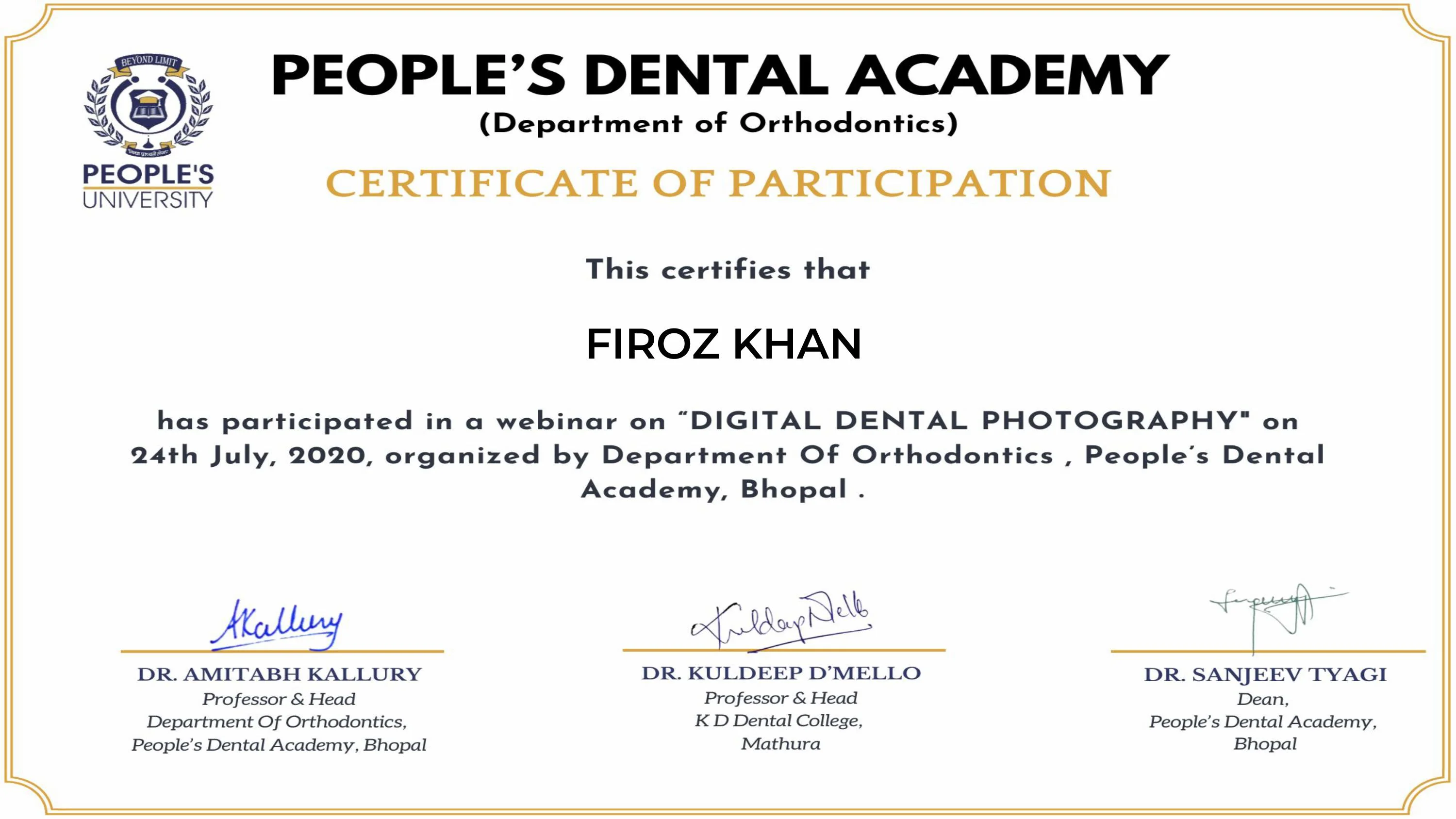 Certificate 7